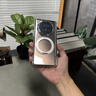 迪伯詩【360°旋轉磁吸支架】適用榮耀magicv5手機殼新款殼膜一體MagicV5折疊屏高端透明全包防摔保護套 【暖白色-高清版】旋轉支架-鉸鏈保護-殼膜一體 榮耀Magic V5 曬單實拍圖