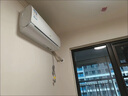 海爾（Haier）空調 小紅花 凈省電 1匹/1.5匹/2匹p 新一級能效 變頻冷暖 壁掛式 家用智能家電 臥室客廳節能掛機 1.5匹 一級能效 勁爽榮御LBA 曬單實(shí)拍圖