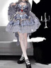 何佳功洛麗塔蓬蓬裙全套  洛麗塔天鵝舞曲 lolitaLolita蛋糕公主連衣裙 天鵝舞曲姬外套+袖子+裙子 M 曬單實(shí)拍圖