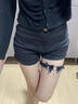 性感蕾絲蝴蝶結(jié)愛心大腿鏈2025新款辣妹鎖骨鏈JK可愛少女頸鏈腿環(huán) 黑色愛心-可腿鏈可頸鏈 曬單實(shí)拍圖