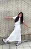 CAMILA KSENIA老爹鞋女夏季2025新款網(wǎng)面透氣女鞋厚底百搭增高運動(dòng)休閑鞋子 銀色 38 曬單實(shí)拍圖