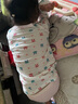 印品棉棉屋兩件裝兒童竹節棉薄款長(cháng)袖T恤男女寶寶嬰幼兒純棉休閑打底上衣 長(cháng)袖2件裝 粉兔組 130 曬單實(shí)拍圖