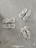 adidas FOS系列 「洞洞鞋」ADILETTE CLOG簡(jiǎn)約拖鞋阿迪達斯輕運動(dòng) 灰白/黑(推薦選大一碼)   36.5 曬單實(shí)拍圖