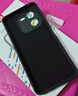 畢亞茲適用vivo iqooz9x手機殼 VIVO IQOOZ9X保護套 全包防摔輕薄散熱植絨內襯液態(tài)磨砂軟殼 JK668黑 曬單實拍圖
