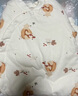 童泰（TONGTAI）嬰兒連體衣秋冬季純棉寶寶夾棉衣服兒童家居服哈衣爬服橘色73cm 曬單實(shí)拍圖