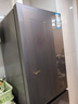 海爾（Haier）三開(kāi)門(mén)冰箱單開(kāi)門(mén)351升一級能效雙變頻大容量家用風(fēng)冷無(wú)霜節能超薄電冰箱 寬60CM以?xún)壤w薄機身 【星蘊銀】三門(mén)351升丨三檔變溫區丨彩晶面板 曬單實(shí)拍圖