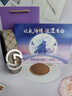 Caluom Kaiol品牌皮帶男內(nèi)穿式鋼扣男士腰帶真皮平滑扣褲帶七夕禮物送男友 【專柜禮盒】81092E銀扣杏色/熱銷推薦 110cm -130下單請備注身高體重 曬單實(shí)拍圖
