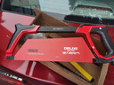 德力西電氣（DELIXI ELECTRIC）鋼鋸架手工鋸子木工鋸手鋸鋼鋸弓【重型工業(yè)級】合金鋼鋸+7鋸條 曬單實(shí)拍圖