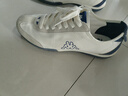 卡帕（Kappa）背靠背德訓鞋男女2025秋季新款復古板鞋低幫運動(dòng)休閑鞋K0FX5BB02 冬日白/花青藍-0106A 42 曬單實(shí)拍圖