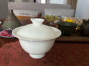 鈺銓龍門 冰清玉潔鈺香蓋碗 德化傳統(tǒng)中國白瓷高端冰種純手工二才泡茶蓋碗 冰清玉潔鈺香二才蓋碗 曬單實拍圖
