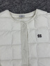 KOLON SPORT/可隆戶外羽絨服 防潑水防風女士可收納輕量羽絨服 LKDJ5WTT36-CR 奶油白 XS 155/80A 曬單實拍圖