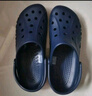 crocs卡駱馳貝雅洞洞鞋沙灘鞋|10126 深藍-410 39(240mm)  曬單實拍圖