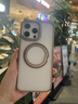 艾勒絲汀【360°旋轉(zhuǎn)丨磁吸支架殼】iPhone16ProMax手機殼蘋果15pro/14/13保護套plus全包防摔超薄全包男女 沙漠金【360°旋轉(zhuǎn)丨磁吸支點殼】 iphone16ProMax 曬單實拍圖