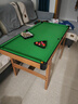 貝比童話(huà)臺球桌兒童男孩玩具桌上臺球家用桌球臺室內3-8歲成人初中生日禮 曬單實(shí)拍圖