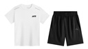 安踏兒童針織運動套男大小童2025夏季透氣男童運動套裝A52527733 曬單實拍圖