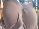 ubras【2件裝】無尺碼免拆V領內(nèi)衣女背心美背粉底液色文胸罩無痕隱形 柔灰紫+燕麥奶 曬單實拍圖