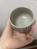 陶瓷茶杯品茗杯家用喝茶杯羅漢主人杯單只茶碗功夫茶具泡茶盞 麥芽黃主人羅漢杯-蘭亭序 曬單實拍圖