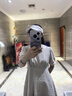 李寧（LI-NING）空頂帽男女夏季跑步登山防曬帽戶外速干馬拉松網(wǎng)球運動無頂遮陽帽 曬單實拍圖
