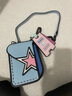 JumpFromPaperJUMPFROMPAPER星空包迷你手機包JFP情人節(jié)禮物 碎冰藍(lán) 曬單實拍圖