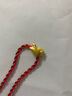 金至尊（3D-GOLD)十二生肖蛇黃金轉(zhuǎn)運(yùn)珠5D硬足金轉(zhuǎn)運(yùn)珠路路通DIY串珠七夕禮物定價(jià) 【午馬】0.49克P129000824 曬單實(shí)拍圖