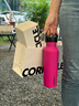 CORKCICLE.酷革運(yùn)動(dòng)保溫杯男女士大容量保冷車(chē)載戶(hù)外騎行水杯火龍果色600ml 曬單實(shí)拍圖