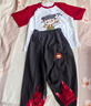 藍(lán)貝妮女童哪吒套裝2025新款洋氣兒童衣服春秋季運(yùn)動(dòng)小女孩秋裝寶寶服裝 圖片色（可亮燈） 120 碼建議身高110CM 曬單實(shí)拍圖