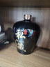 寶福祥 酒壇子景德鎮(zhèn)陶瓷家用密封窖藏空酒壇子酒壺泡酒瓶存儲酒罐 10斤裝黑色(酒提底座）5L 曬單實拍圖