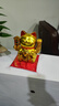 赟婭招財(cái)貓擺件電動(dòng)搖手發(fā)財(cái)貓公司前臺(tái)店鋪收銀臺(tái)開(kāi)業(yè)賀禮物禮品擺件 生意興隆八方來(lái)財(cái)【22*17*11厘米配精美禮盒】 曬單實(shí)拍圖