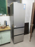 海爾（Haier）310升風(fēng)冷無(wú)霜三開(kāi)門(mén)多門(mén)家用小冰箱小型宿舍租房一級能效節能BCD-310WGHD3E7WV(銀) 曬單實(shí)拍圖
