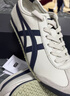 Onitsuka Tiger 鬼塚虎鞋復(fù)古男女同款情侶鞋輕便帆布鞋舒適休閑鞋一腳蹬鞋/系帶 1183C102-200 皮質(zhì) 39.5 /6.5 曬單實(shí)拍圖