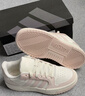 adidas ENTRAP美式校園風(fēng)運(yùn)動(dòng)板鞋男女少年感復(fù)古籃球鞋阿迪達(dá)斯 白色/粉色   39 曬單實(shí)拍圖
