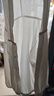 乖奇熊嬰兒衣服夏季竹纖維薄款空調(diào)服上衣寶寶長袖外套外出游大衣涼感 簡(jiǎn)約白 100 曬單實(shí)拍圖