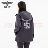 BOY LONDON秋情侶款戶(hù)外運動(dòng)登山徒步連帽夾克外套N23062 灰色 L 曬單實(shí)拍圖