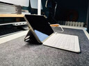吼猴iPad mini7/6專(zhuān)用鍵盤(pán)保護殼保護套一體蘋(píng)果平板電腦藍牙鍵盤(pán)磁吸拆分智能雙面夾鍵盤(pán)保護套 iPad mini7/6專(zhuān)用【云錦白】 曬單實(shí)拍圖