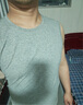 三槍?zhuān)═HREEGUN）寬肩背心男士坎肩背心跨欄內衣夏季無(wú)袖運動(dòng)白色汗衫睡衣居家男款 鐵灰+淺麻灰 XL (175) 曬單實(shí)拍圖