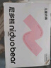 尼多熊女童內(nèi)褲安全褲防走光寶寶平角內(nèi)褲打底褲兒童四角短褲 粉+白 XL 曬單實(shí)拍圖