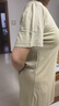 宜而爽【莫代爾 自帶胸墊】女士連衣裙春夏可外穿棉莫家居服睡裙女 曬單實(shí)拍圖