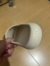 卡駱馳crocs面包涼拖男女同款運(yùn)動(dòng)拖鞋舒適耐磨休閑|208392 骨白色-2Y2 37 /38(230mm) 曬單實(shí)拍圖