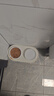 華元寵具（hoopet）貓碗陶瓷雙碗狗狗飯盆貓咪食盆喂食器貓糧盆喝水碗防打翻寵物用品 曬單實拍圖