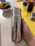 飛劍（FEIJIAN）純鈦保溫杯男士大容量燜茶鈦杯茶水分離高檔禮盒杯子套裝辦公禮品 燜茶杯炫目銀390ml【單杯裝】 曬單實(shí)拍圖