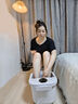 美的（Midea）泡腳桶足浴盆電動(dòng)泡腳盆加熱全自動(dòng)按摩2025實(shí)用洗腳盆智能恒溫過(guò)膝療家用 官方新品-溫泉沖浪水流+拆卸按摩盤+漏保開關(guān) 七夕情人節(jié)禮物生日送男女友老婆老公長(zhǎng)輩爸媽高檔養(yǎng)生 曬單實(shí)拍圖