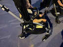 博格步（BUGABOO）荷蘭Bugaboo Bee6博格步多功能輕便城市型雙向可折疊嬰兒推車 銀架黑色蓬 黑座 曬單實拍圖