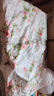 富安娜 純棉枕套 全棉印花清新枕頭套 學(xué)生家用枕芯套一對 74*48CM 曬單實拍圖