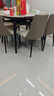 林氏家居巖板餐桌飯桌子家用餐桌折疊可伸縮小戶(hù)型圓餐桌椅子全套LS628R7 品質(zhì)輕奢|1.3m餐桌+S5餐椅*6 曬單實(shí)拍圖