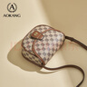 奧康（Aokang）包包女包托特單肩包經(jīng)典復古斜挎包手提包生日禮物送女友送老婆 BG702700-卡其色 曬單實(shí)拍圖