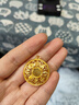 金至尊（3DG Jewellery）許凱同款黃金吊墜八寶羅盤999足金掛墜不含項(xiàng)鏈生日禮物計(jì)價(jià) 總重13.88克（金重11.83克）-加大版 曬單實(shí)拍圖