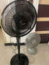 美的（Midea）電風(fēng)扇家用風(fēng)扇 落地扇 立式輕音節(jié)能強(qiáng)風(fēng)電扇 宿舍降溫循環(huán)柔風(fēng)自然風(fēng)桌面小風(fēng)扇 【7葉低噪】SAF35MA 曬單實(shí)拍圖