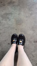 天美意女鞋商場(chǎng)同款女學(xué)院樂(lè )福鞋2025春 黑色 37 曬單實(shí)拍圖