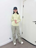 小豬彼特女童戶外套裝夏季新款女大童速干衣運(yùn)動(dòng)徒步兒童登山服爬山褲 19629姜黃色 【速干衣】 150 cm 曬單實(shí)拍圖