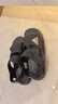 阿迪達(dá)斯（adidas）兒童涼鞋夏季男女大小童沙灘鞋 GW0344黑 4/36碼/225mm  曬單實拍圖